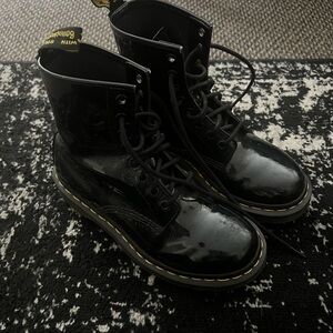 Dr. Martens Black Combat Boots